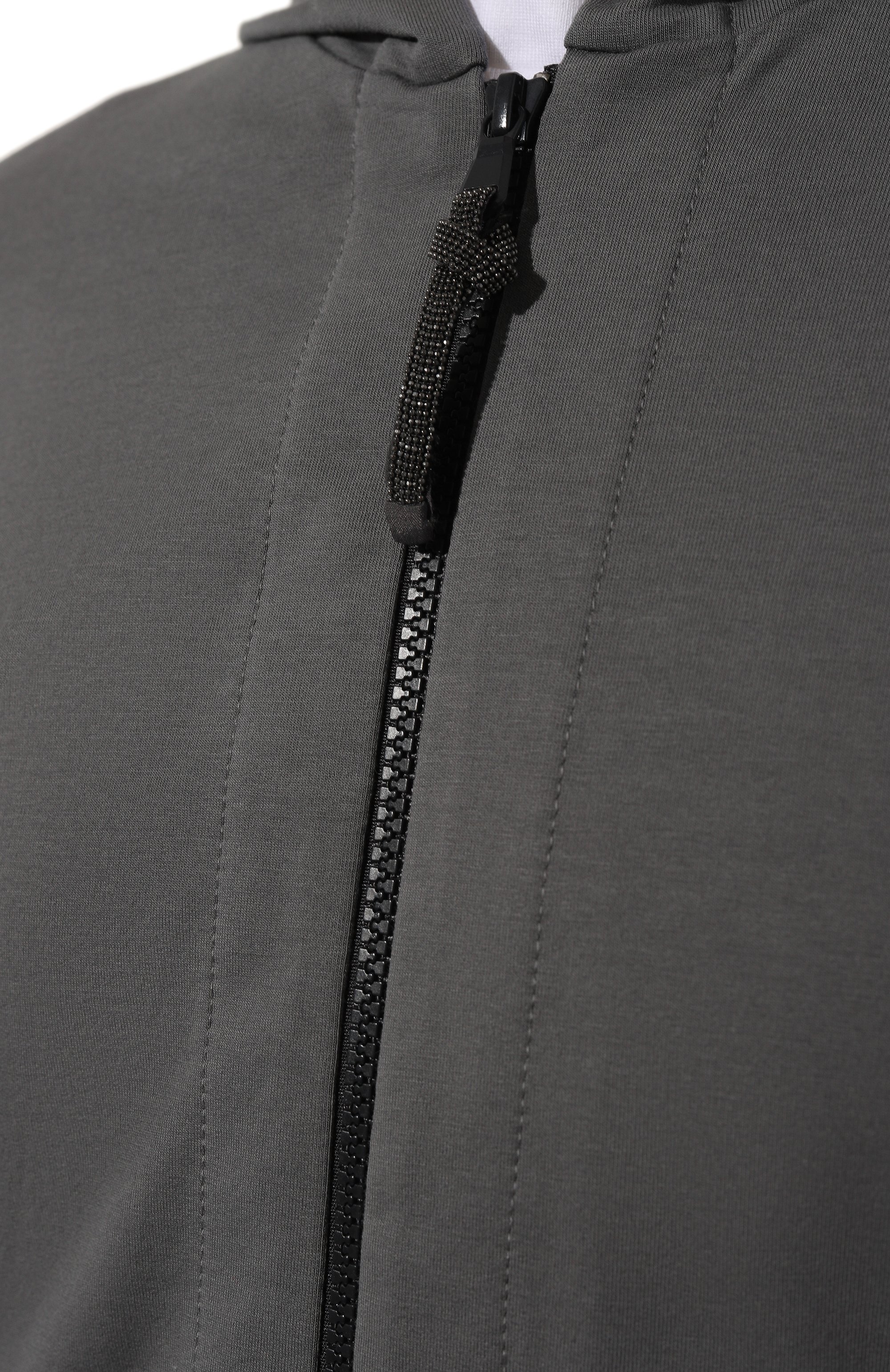 Хлопковая толстовка BRUNELLO CUCINELLI, арт. MH827B1190, фото 5