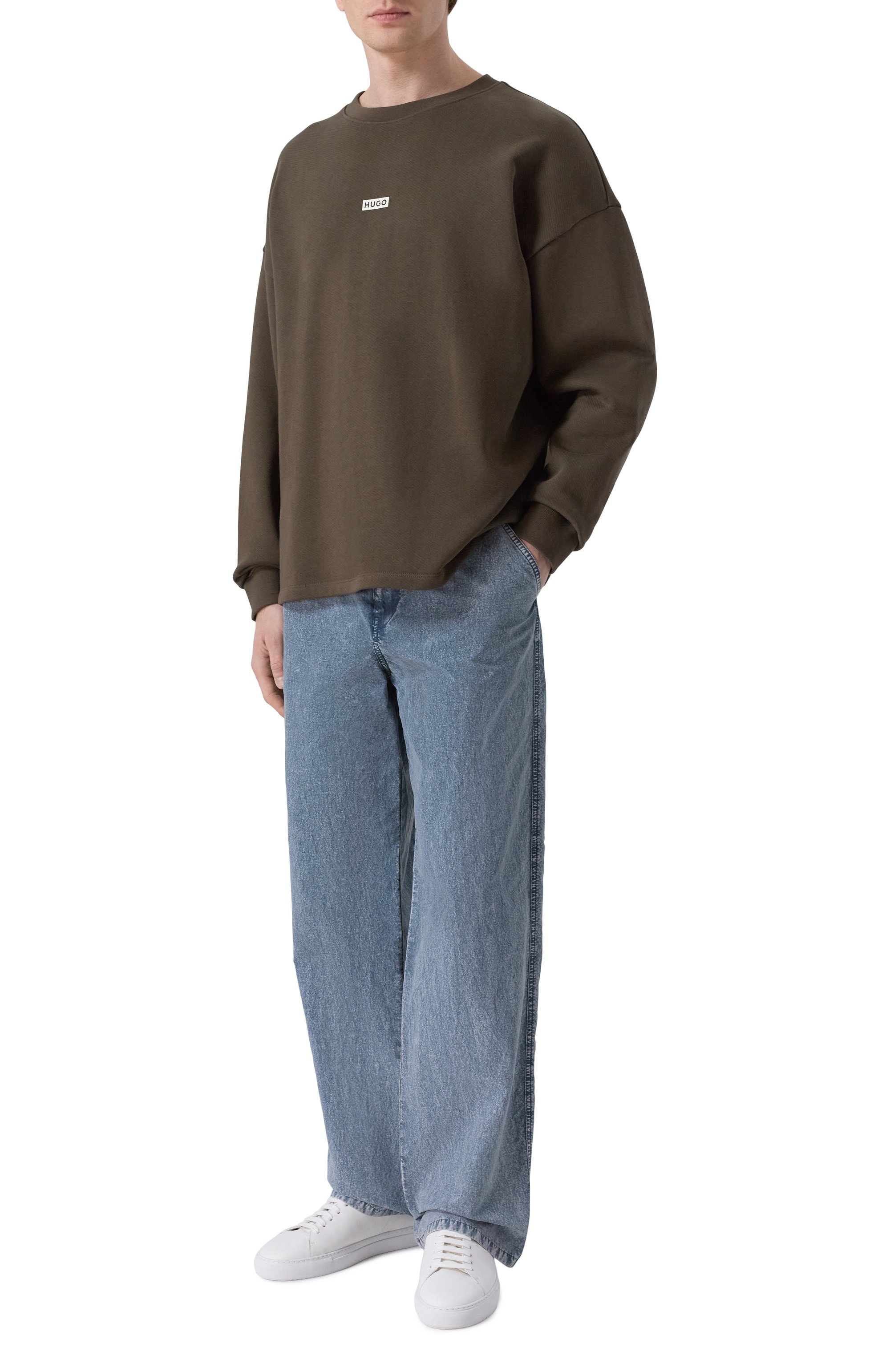 Хлопковый свитшот HUGO BLUE, арт. 50510732, фото 2