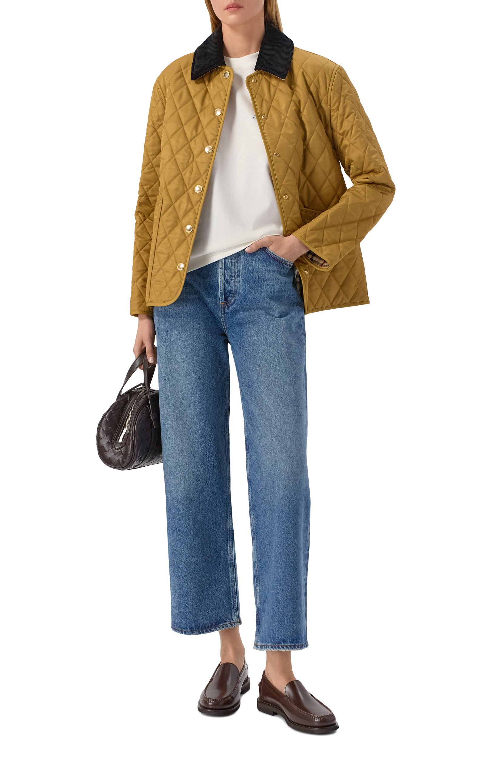 Хлопковая футболка BURBERRY, арт. 8128066, фото 2
