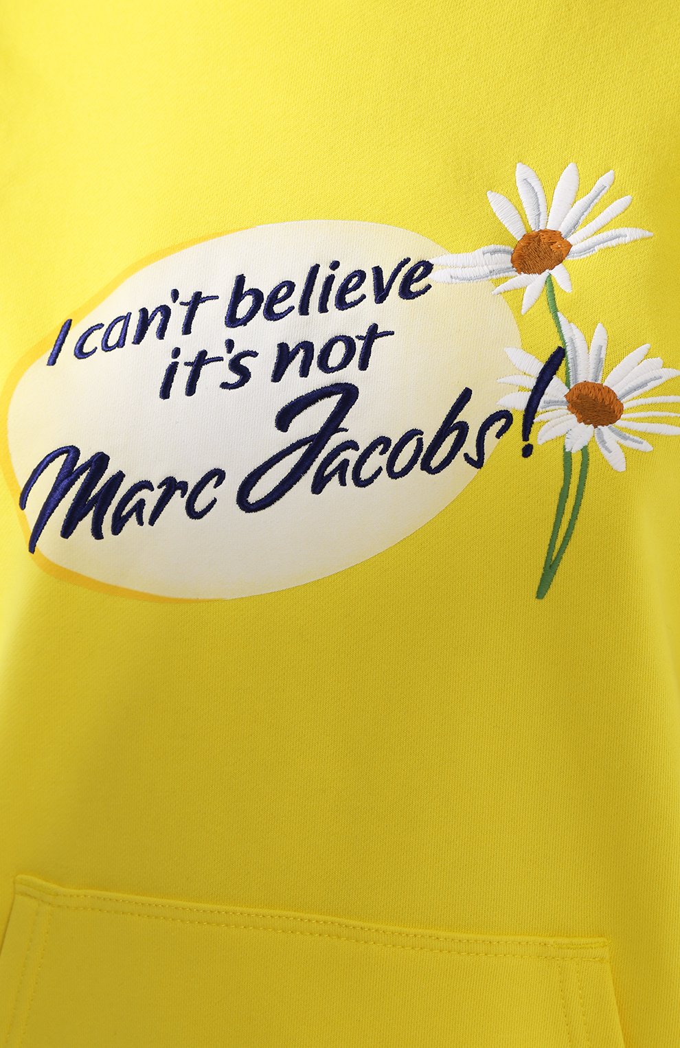 Хлопковое худи с принтом MARC JACOBS (THE) желтого цвета по цене 16850 руб., арт. M4007837, фото 5 Хлопковое худи с принтом MARC JACOBS (THE), арт. M4007837, фото 5