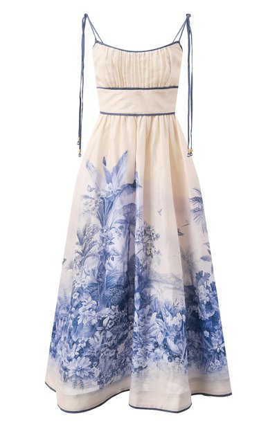 Льняное платье ZIMMERMANN, арт. 1837DRS251, фото 1