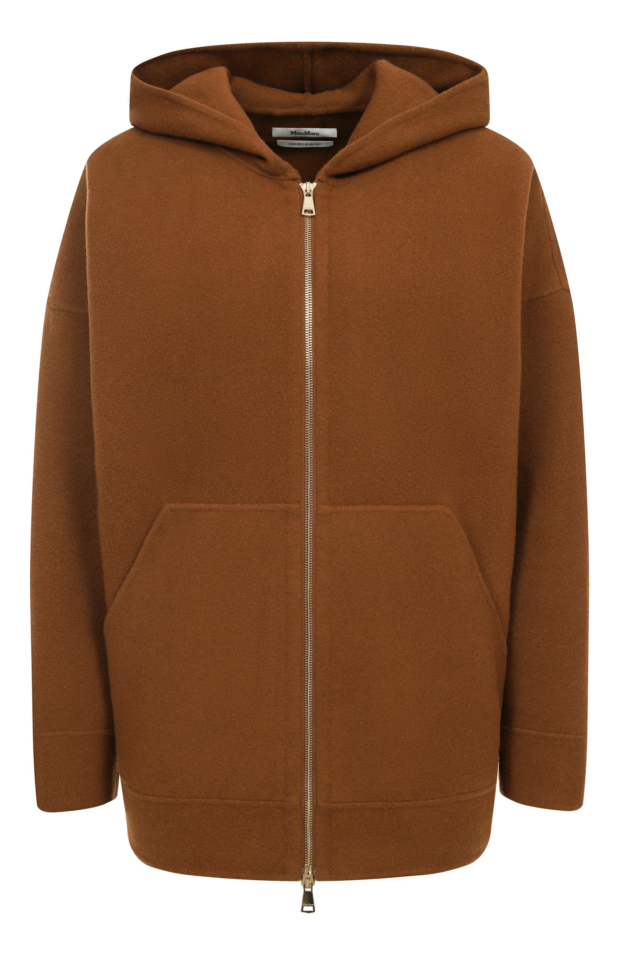 Полупальто из шерсти и кашемира MAX MARA, арт. ETUANIA, фото 1