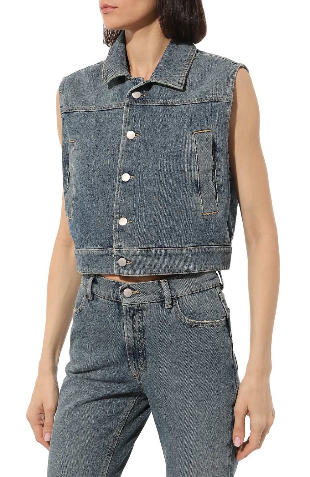 Джинсовый жилет ANDREA YA'AQOV, арт. 23WDEN52, фото 3