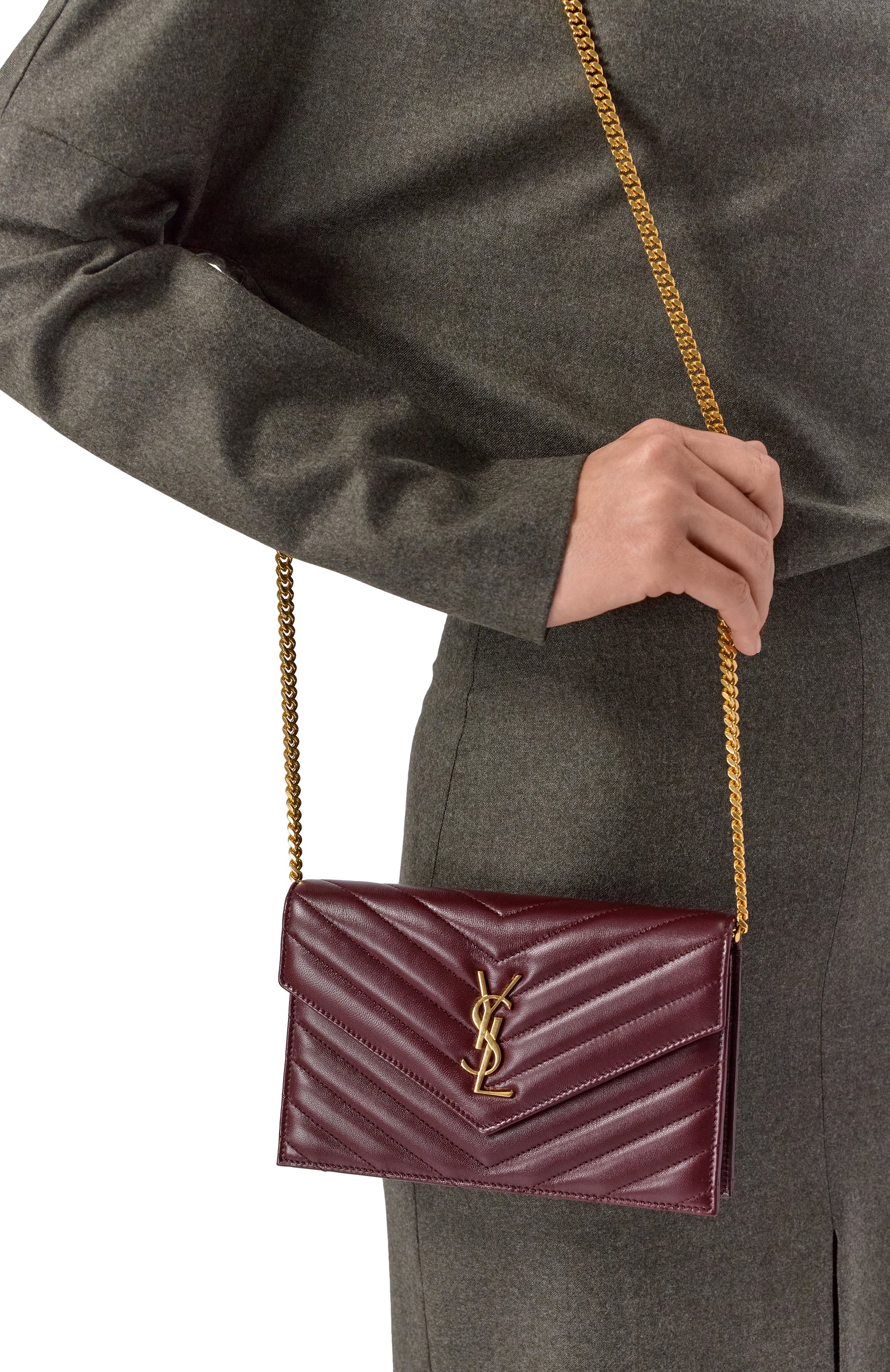 Сумка envelope SAINT LAURENT, арт. 742920/AAA44, фото 2