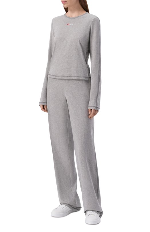 Хлопковая пижама Diesel A19191/0PJBB Серый  A19191/0PJBB Фото 2