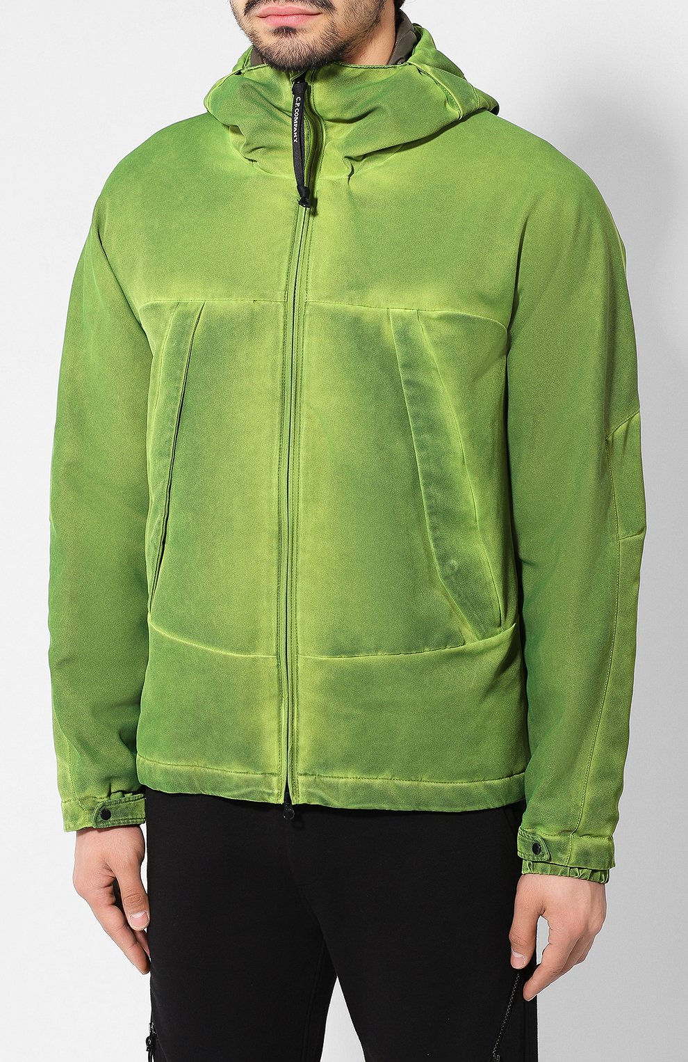 Утепленная куртка C.P. COMPANY зеленого цвета по цене 76400 руб., арт. 07CM0W079A-005575S, фото 3 Утепленная куртка C.P. COMPANY, арт. 07CM0W079A-005575S, фото 3