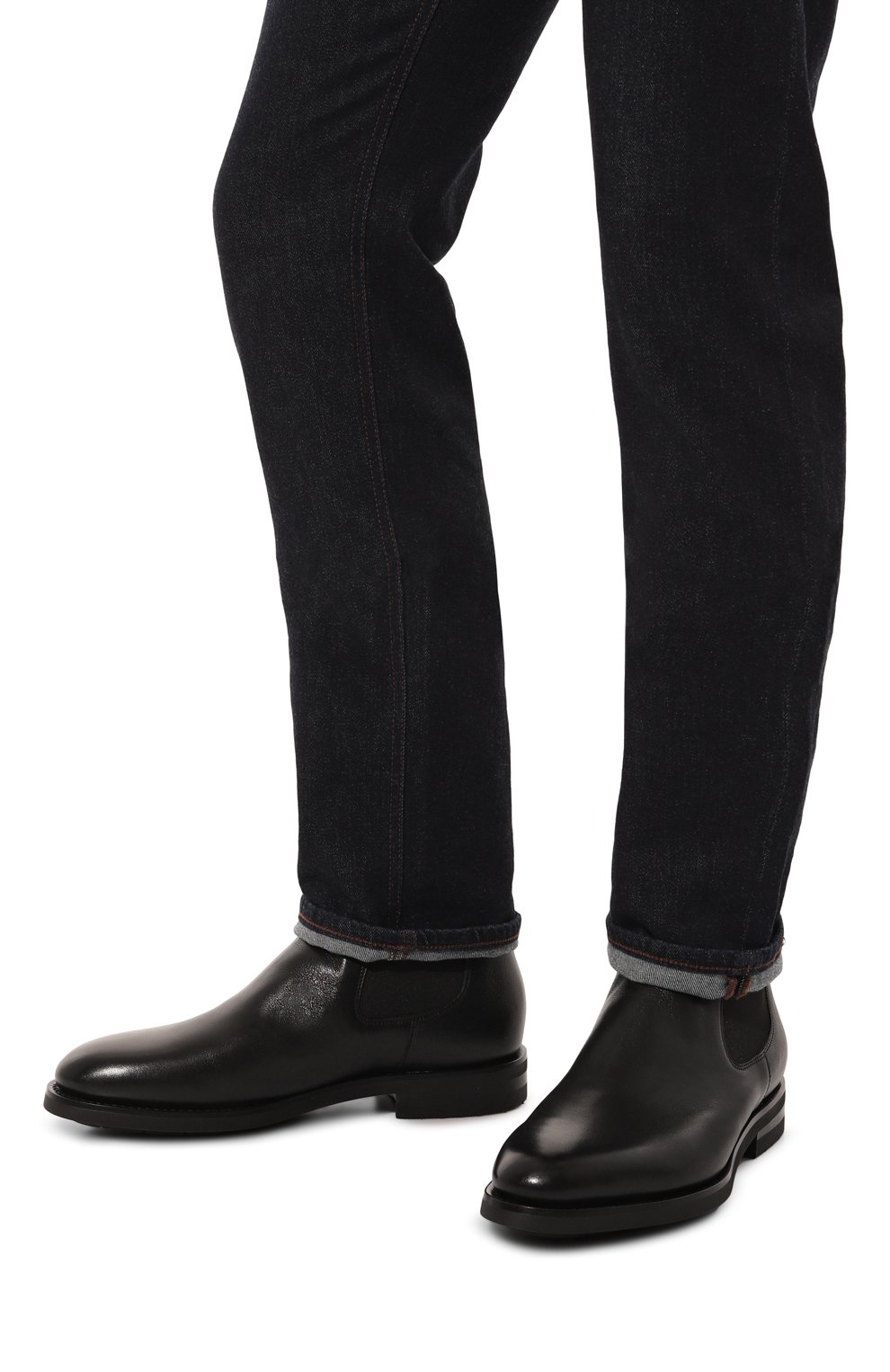 Кожаные челси colin SANTONI, арт. MCCG17838PI2AMEM, фото 3