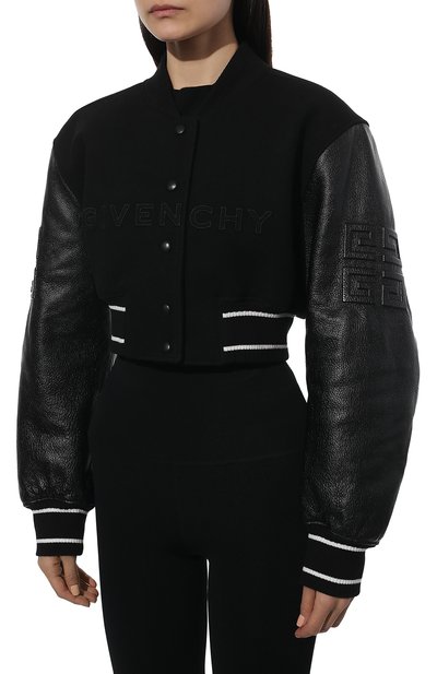Шерстяной бомбер GIVENCHY, арт. BW00CQ611N, фото 3