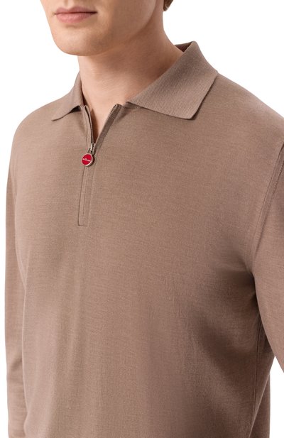 Поло из кашемира и шелка KITON, арт. UMKX05ZS1889, фото 5