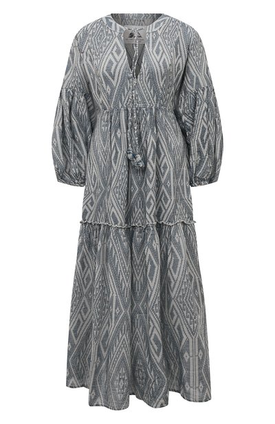 Платье из хлопка и шелка PEARL&CAVIAR, арт. S22P1016, фото 1