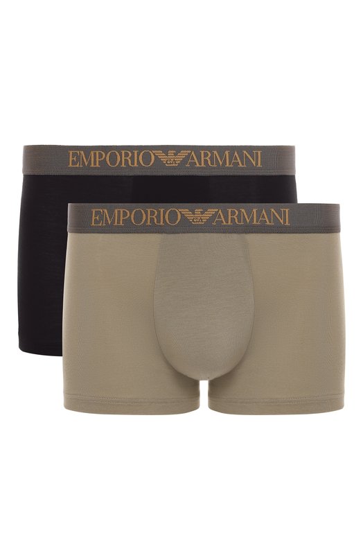 Комплект из двух боксеров Emporio Armani EM000253/AF10787 Хаки EM000253/AF10787