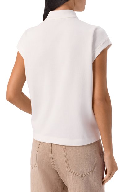 Хлопковое поло BRUNELLO CUCINELLI, арт. MG927VD105, фото 4