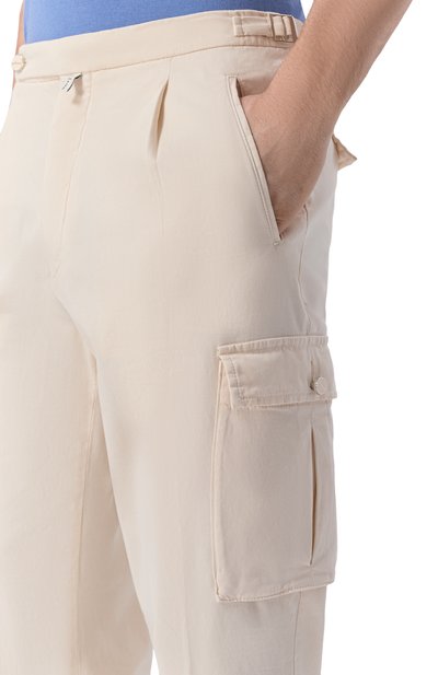 Брюки-карго из хлопка и кашемира KITON, арт. UP0005K0611H, фото 5