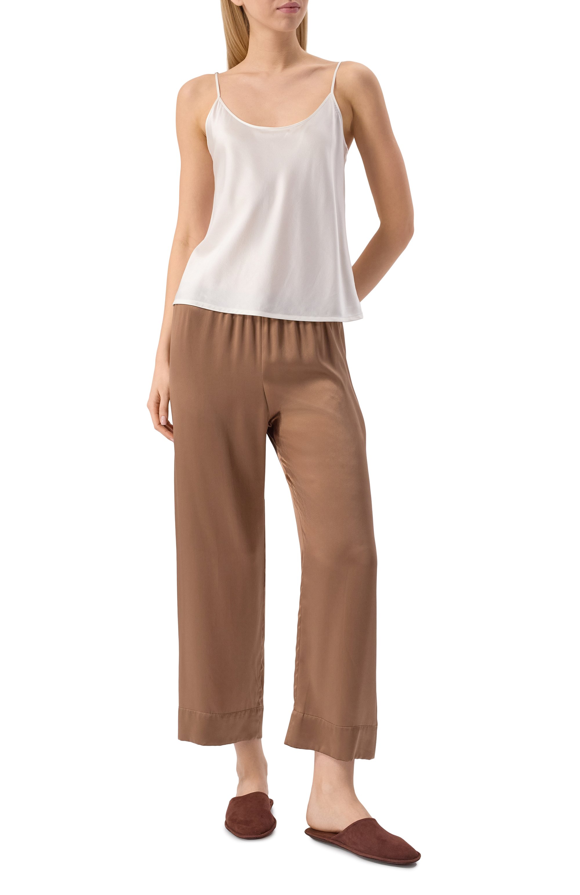 Шелковые брюки SIMONE PERELE, арт. 15B660, фото 2