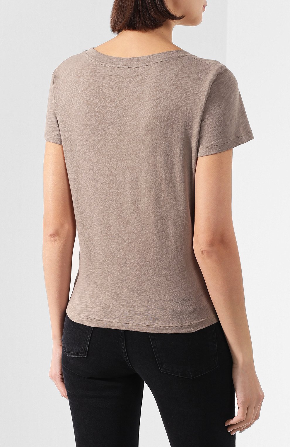 Хлопковая футболка THEORY, арт. K0224512, фото 4