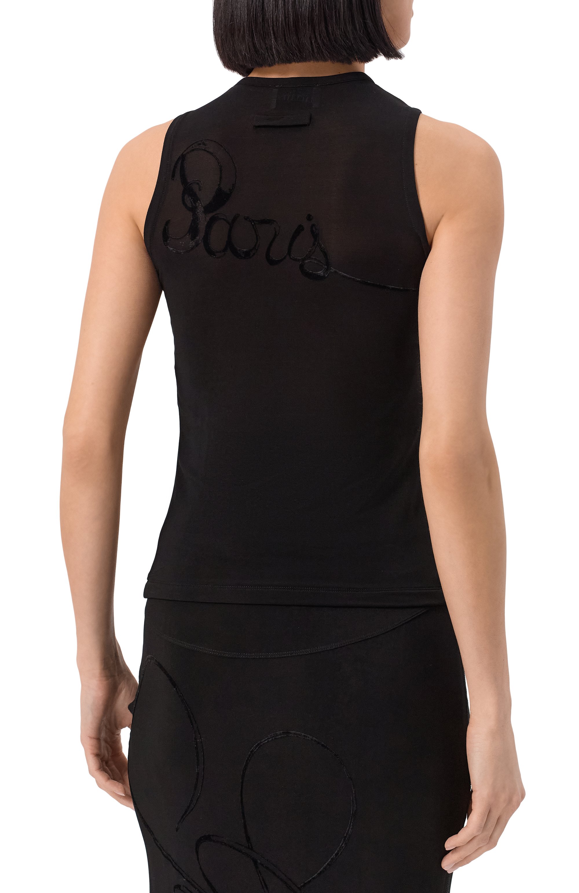 Майка из вискозы JEAN PAUL GAULTIER, арт. 25/34-F-DB055I-J082, фото 4