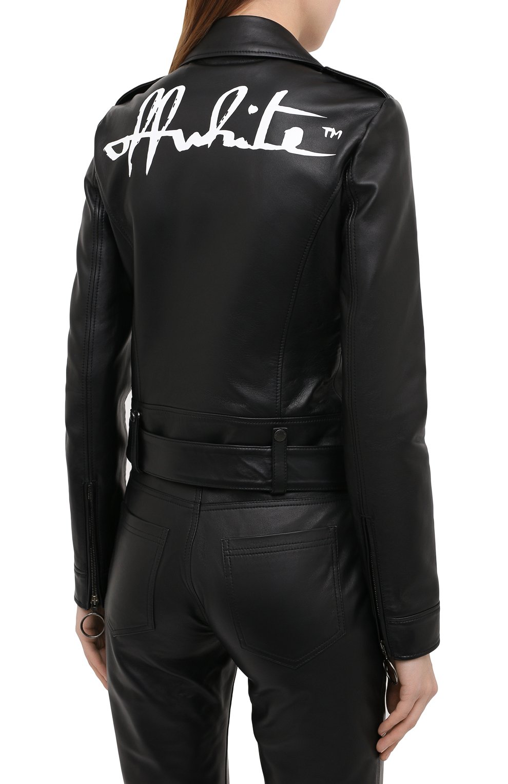 Кожаная куртка OFF-WHITE, арт. 0WJG002E20LEA0011001, фото 4