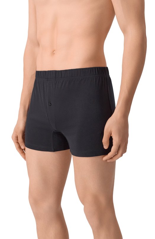 Хлопковые боксеры Stefano Ricci BXM31/SIC0TT Чёрный  BXM31/SIC0TT Фото 2