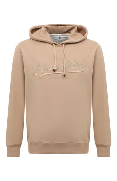 Мужской хлопковое худи BRUNELLO CUCINELLI, арт. MTU143452