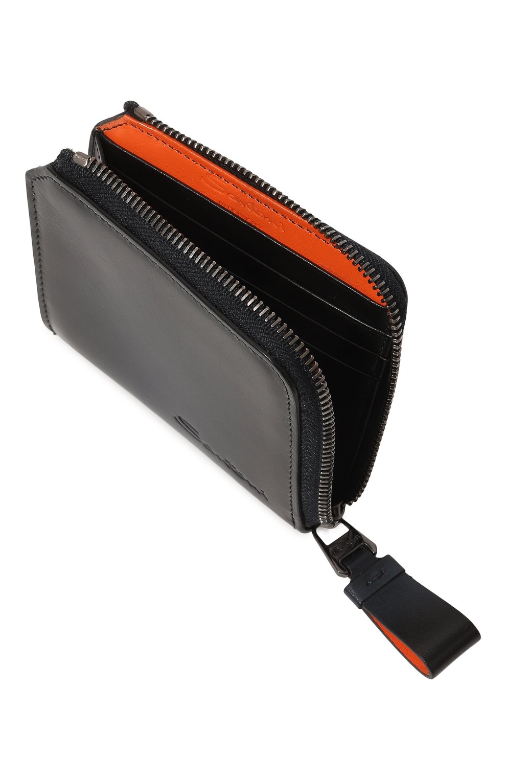 Кожаное портмоне SANTONI, арт. UFPPA2123F0-GFULV29, фото 3