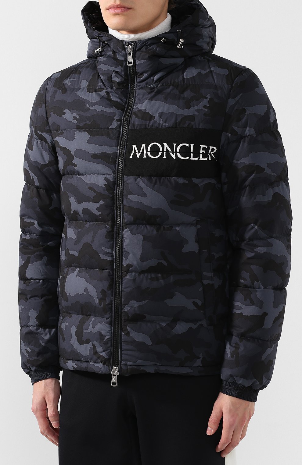 Пуховик aiton на молнии с капюшоном MONCLER, арт. D2-091-41884-05-549X4, фото 3