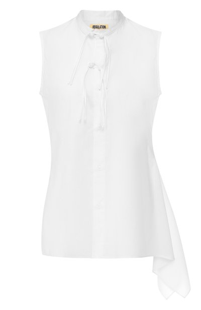 Женский хлопковый топ YOHJI YAMAMOTO, арт. FZ-B53-003