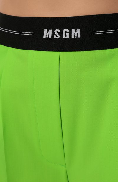 Шерстяные брюки MSGM, арт. 3341MDP20 227603, фото 5