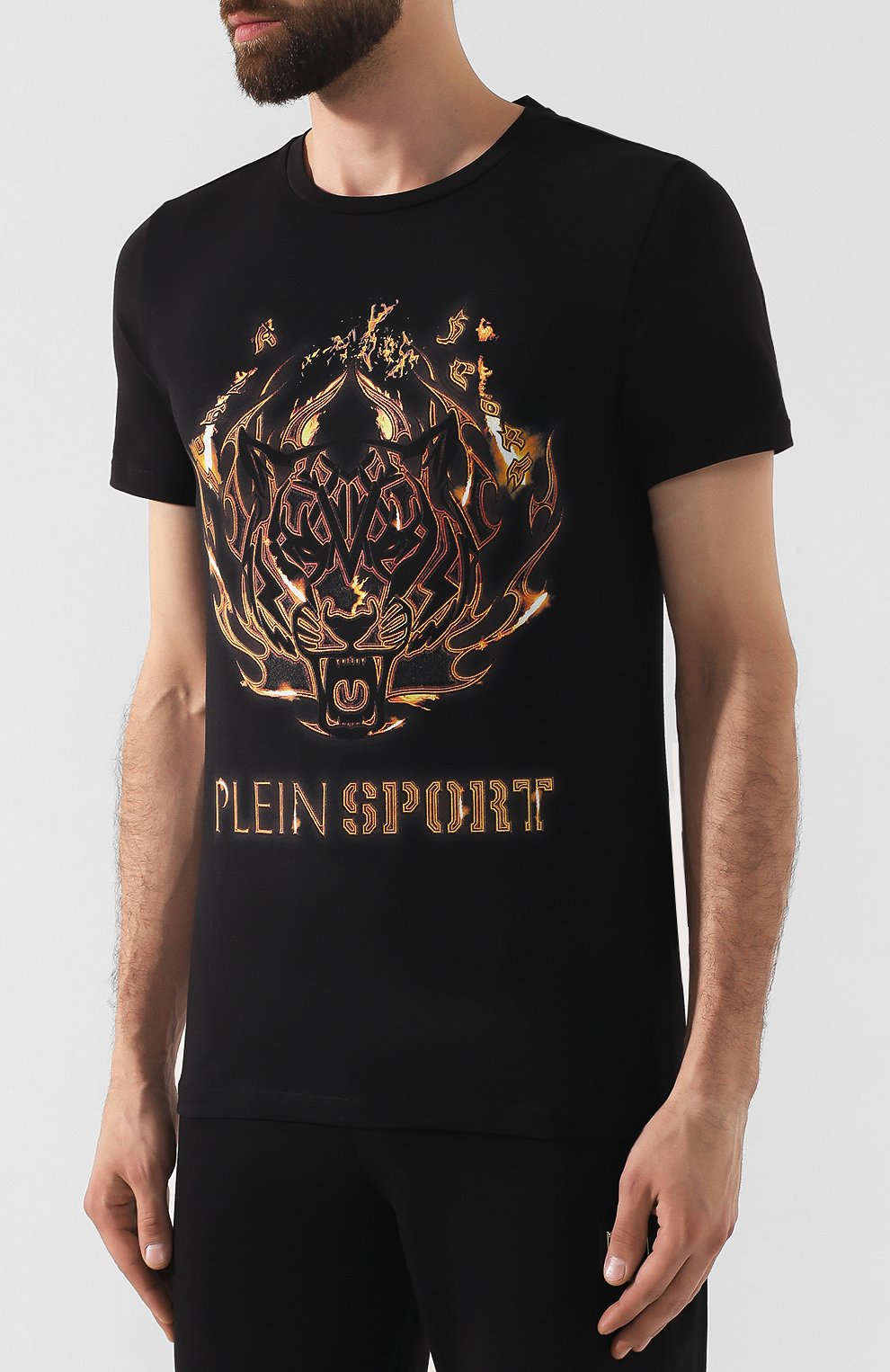 Хлопковая футболка PLEIN SPORT, арт. F19C MTK3710 SJY001N, фото 3