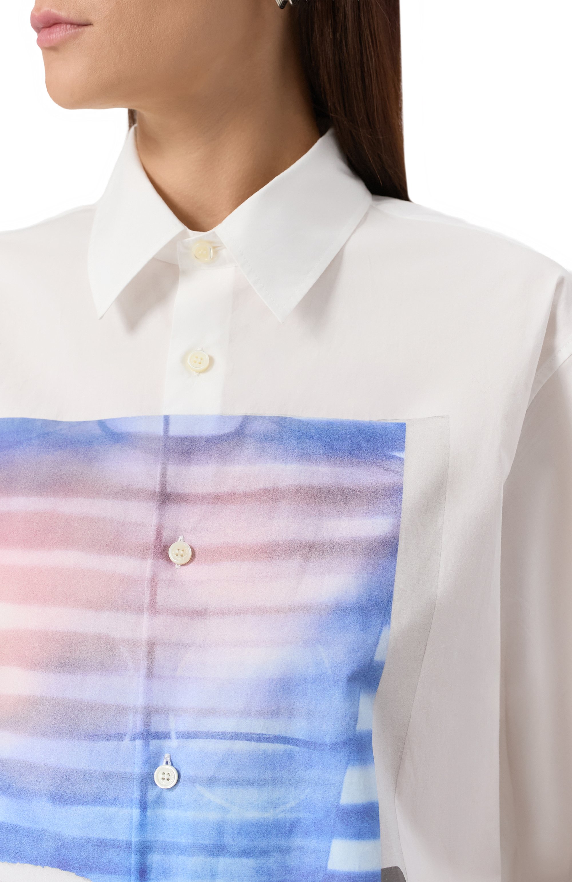 Хлопковая рубашка JEAN PAUL GAULTIER, арт. 25/03-U-ST030/W013P, фото 5