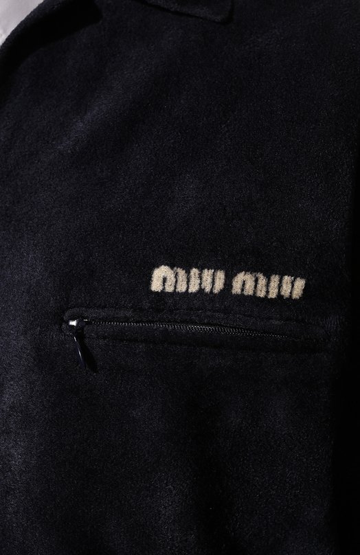 Куртка Miu Miu MMF425-1YT1-F0008 Синий  MMF425-1YT1-F0008 Фото 5