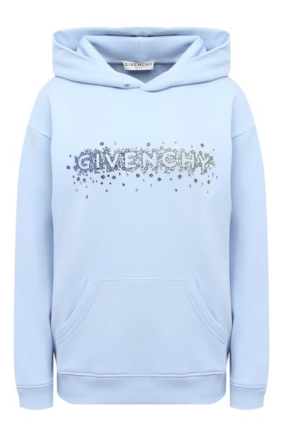 Женский хлопковое худи GIVENCHY, арт. BWJ01C3Z3Z