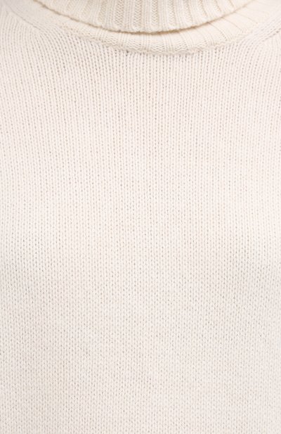 Свитер из шерсти и кашемира POLO RALPH LAUREN кремового цвета по цене 19950 руб., арт. 211815100, фото 5 Свитер из шерсти и кашемира POLO RALPH LAUREN, арт. 211815100, фото 5