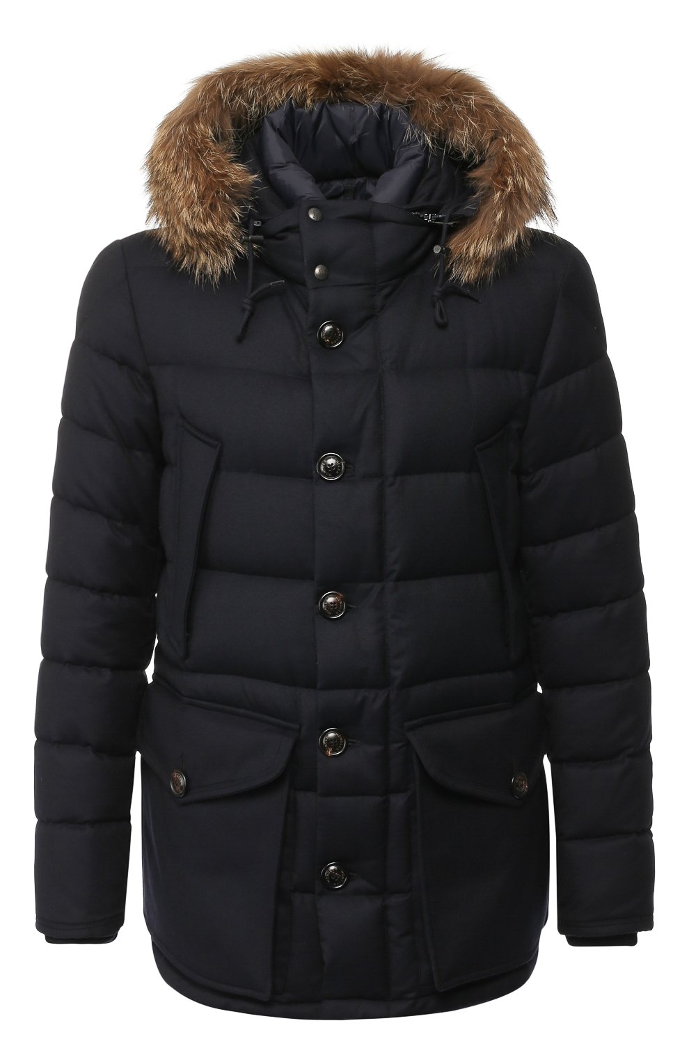 Пуховик rethe с отделкой из койота MONCLER, арт. D2-091-41372-20-54272, фото 1