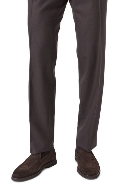 Замшевые пенни-лоферы DOUCAL'S, арт. DU3294SAL0UF009T, фото 3