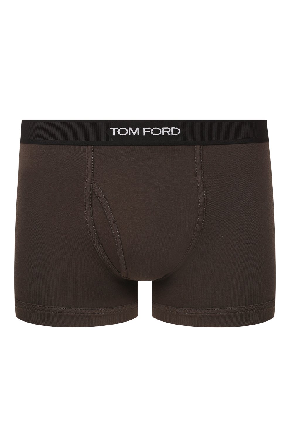 Хлопковые боксеры TOM FORD хаки цвета по цене 11200 руб., арт. T4LC30040, фото 1 Хлопковые боксеры TOM FORD, арт. T4LC30040, фото 1