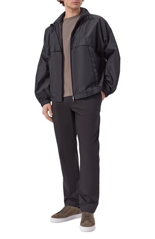 Хлопковые брюки White Sand 26SU66/311 Чёрный  26SU66/311 Фото 2