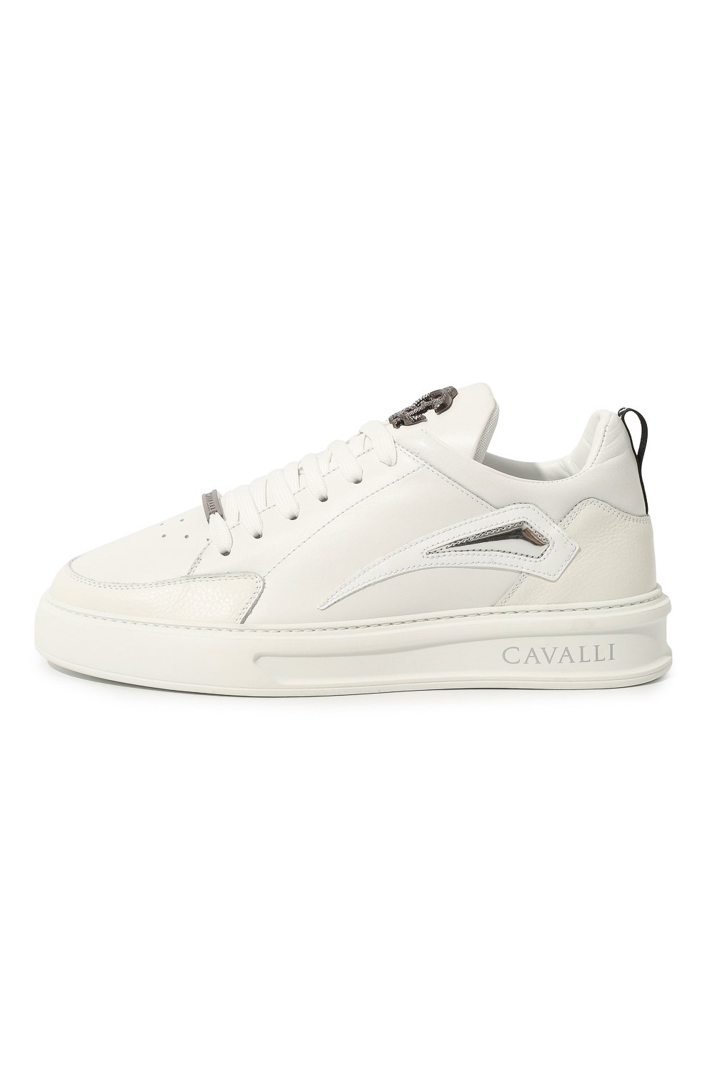 Кожаные кеды ROBERTO CAVALLI, арт. PRS015/PZA58, фото 4