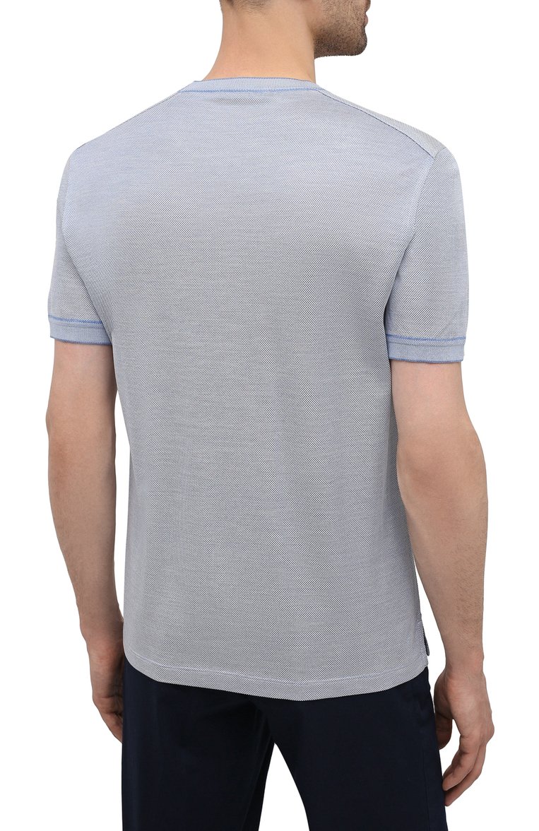 Шелковая футболка ZEGNA, арт. UW330/706, фото 4