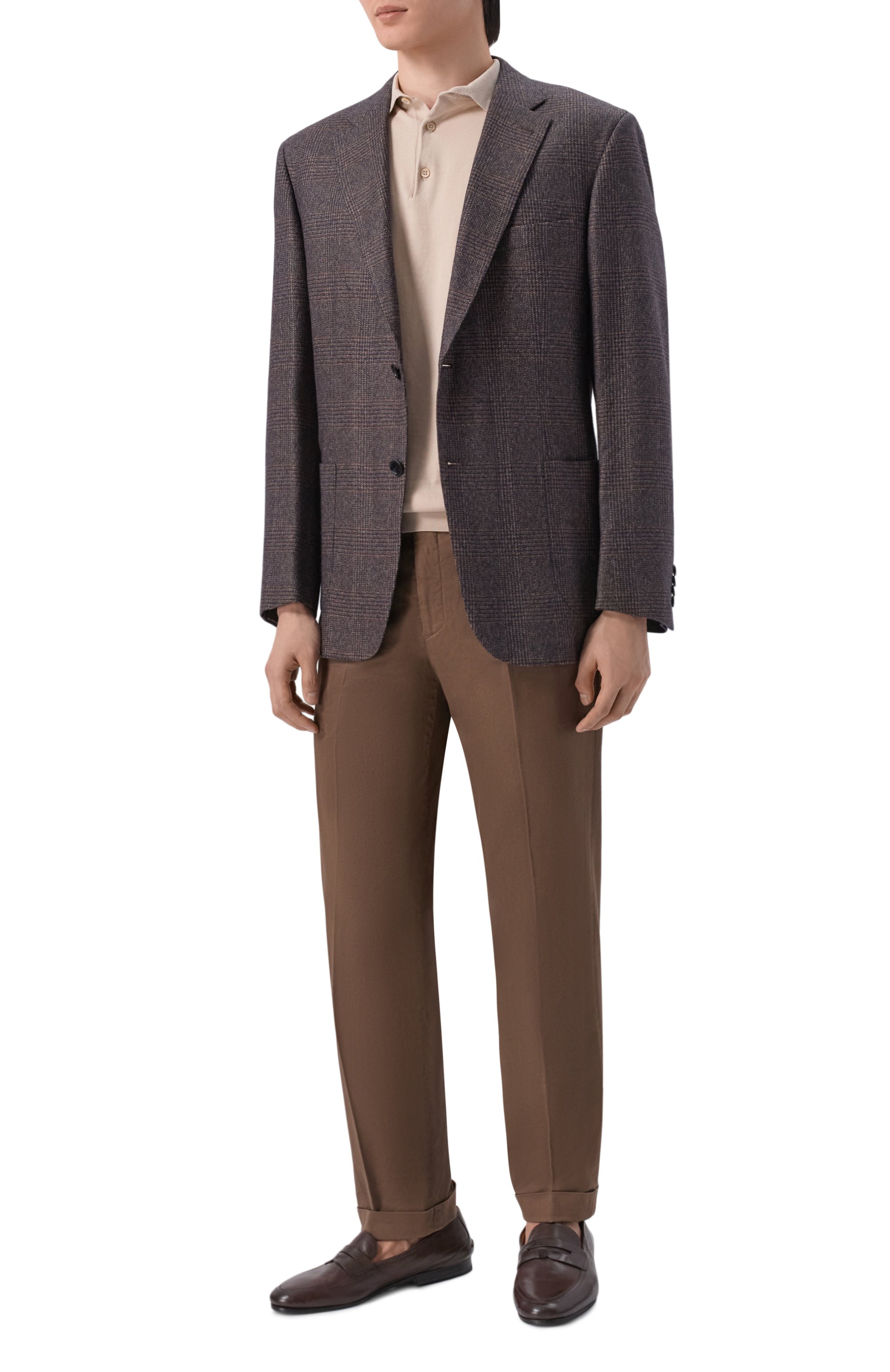 Хлопковое поло ANDREA CAMPAGNA, арт. PL1MC/SI18R, фото 2