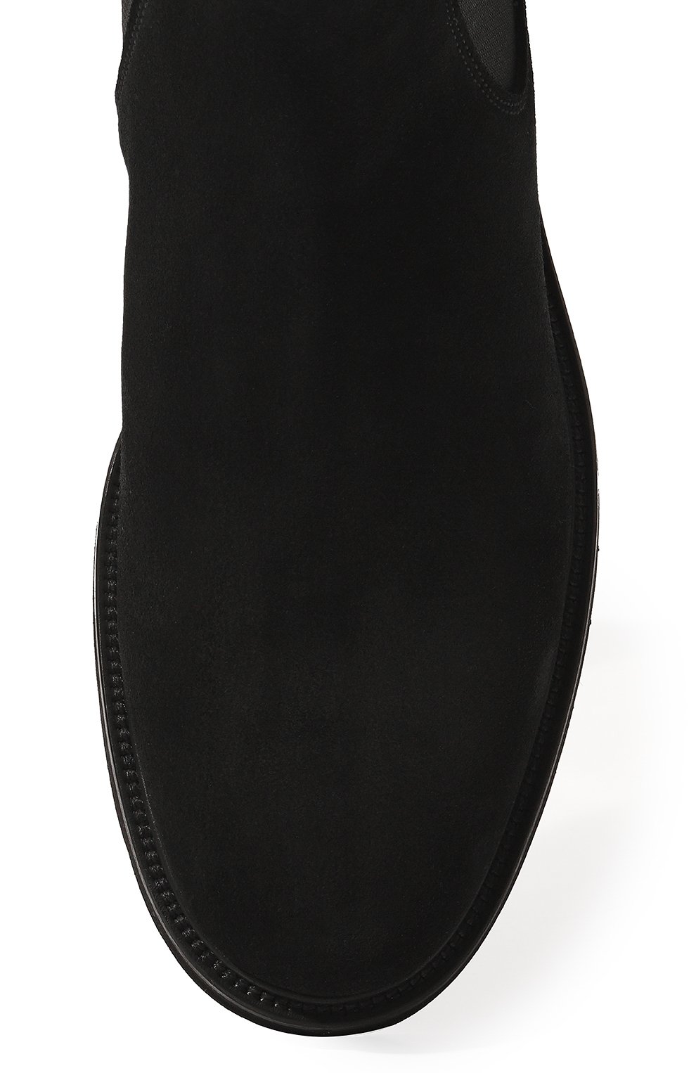 Замшевые челси MILLE 885 черного цвета по цене 41400 руб., арт. LIVERP00 BUCK NER0, фото 6 Замшевые челси MILLE 885, арт. LIVERP00 BUCK NER0, фото 6