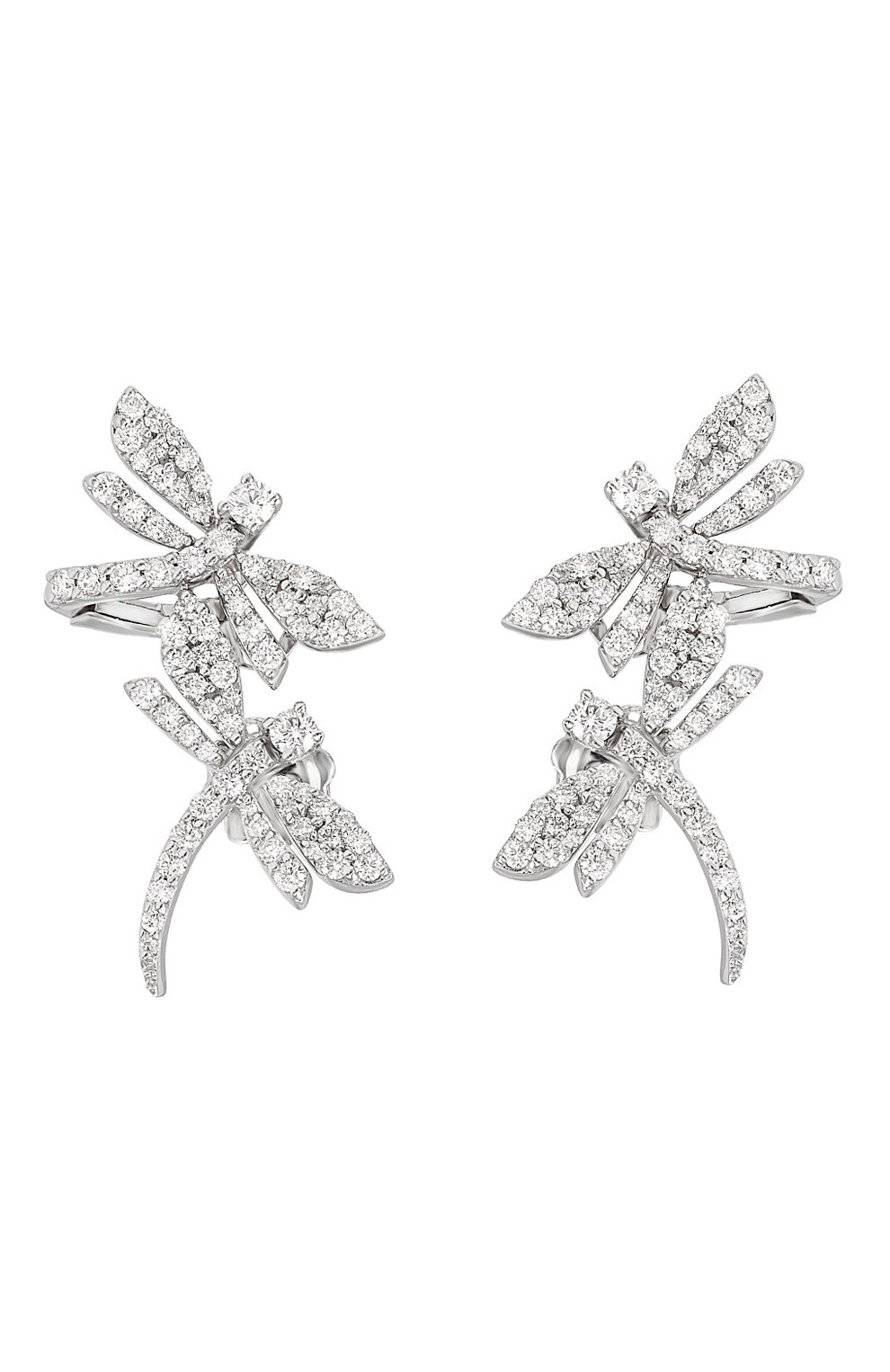 Серьги MIMI бесцветного цвета по цене 916500 руб., арт. 6430-BO-001, фото 1 Серьги MIMI, арт. 6430-BO-001, фото 1