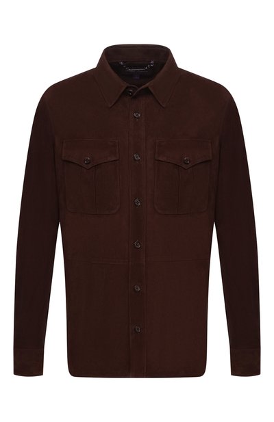 Замшевая рубашка RALPH LAUREN, арт. 790654923, фото 1