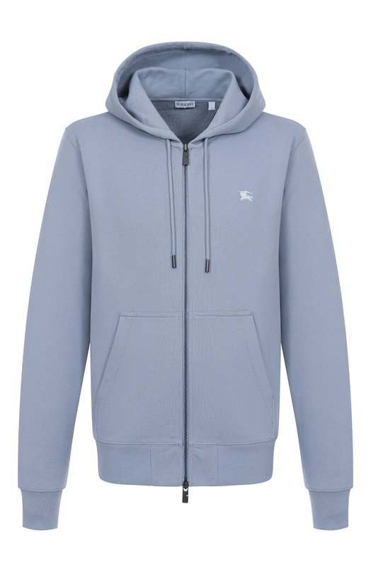 Хлопковая толстовка Burberry 8110494 Голубой 8110494
