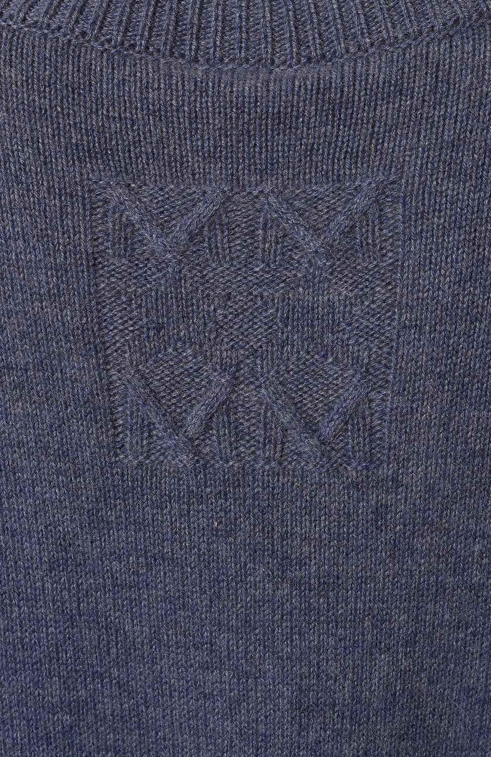 Кашемировый свитер MAX AND MOI тёмно-голубого цвета по цене 66050 руб., арт. H21PRAIRIE, фото 5 Кашемировый свитер MAX AND MOI, арт. H21PRAIRIE, фото 5