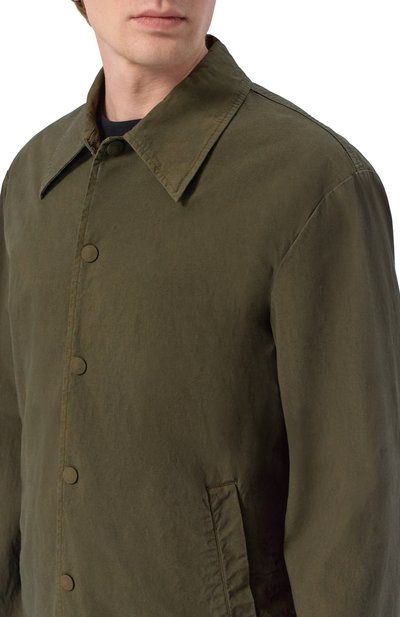 Хлопковая куртка-рубашка DRIES VAN NOTEN, арт. 020576/3321, фото 5