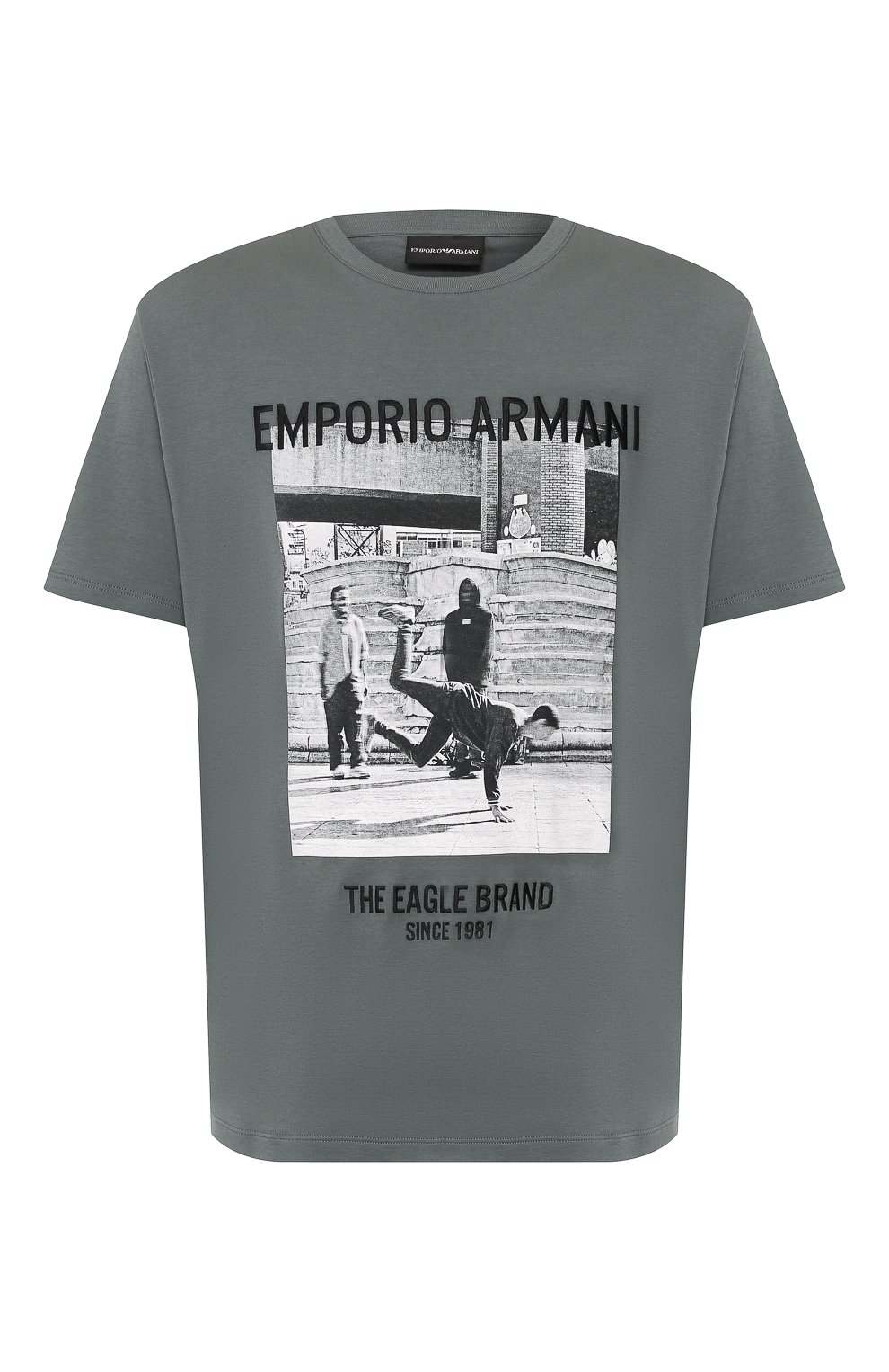 Хлопковая футболка EMPORIO ARMANI, арт. 3H1T65/1J92Z, фото 1