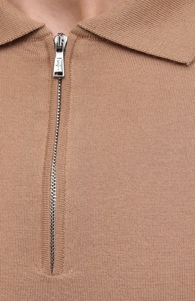 Кашемировое поло FIORONI темно-бежевого цвета по цене 88500 руб., арт. MK21008C2, фото 5 Кашемировое поло FIORONI, арт. MK21008C2, фото 5