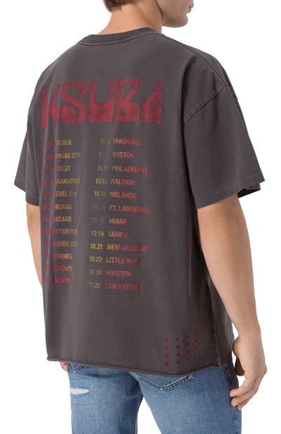 Хлопковая футболка KSUBI, арт. MPF25TE026, фото 4