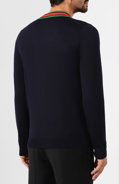 Шерстяной кардиган GUCCI, арт. 576806/XKAUL, фото 4