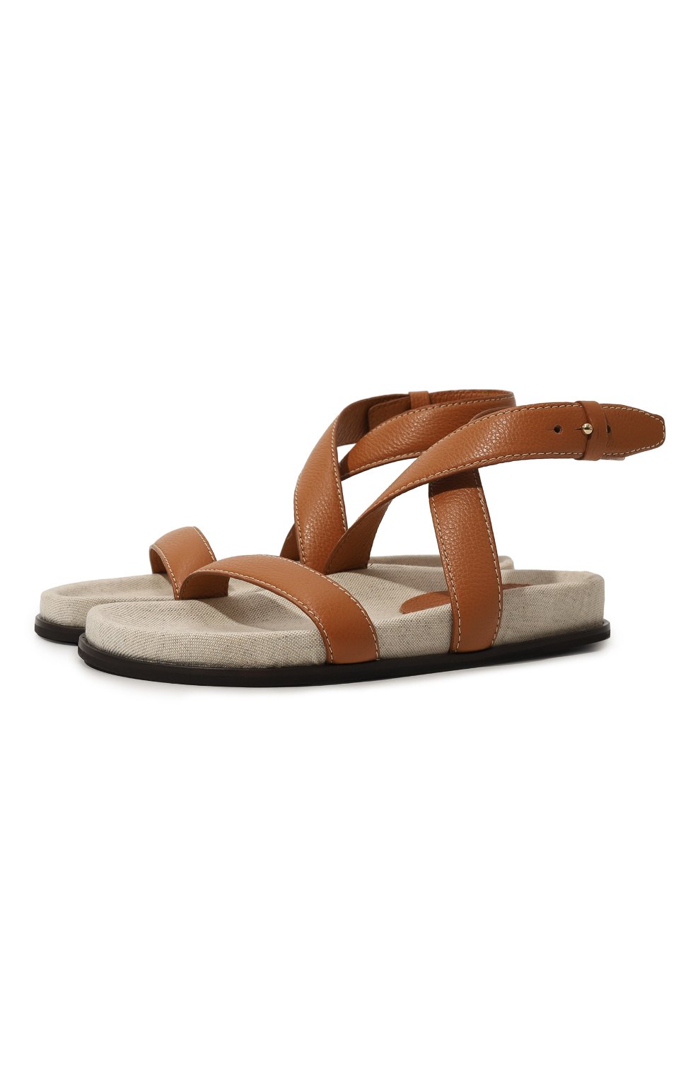 Кожаные сандалии TOTEME, арт. 242-WAS2047-LE0031, фото 1